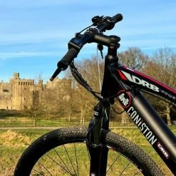 Dallingridge Coniston Hardtail Electric Mountain Bike, 27.5" Wheel, 7 Speed - Black/Red -Cheap Hybrid Electric Bikes Store dallingridge coniston hardtail emtb x 42464