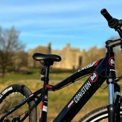 Dallingridge Coniston Hardtail Electric Mountain Bike, 27.5" Wheel, 7 Speed - Black/Red -Cheap Hybrid Electric Bikes Store dallingridge coniston hardtail emtb x 42465