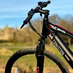 Dallingridge Coniston Hardtail Electric Mountain Bike, 27.5" Wheel, 7 Speed - Black/Red -Cheap Hybrid Electric Bikes Store dallingridge coniston hardtail emtb x 42466