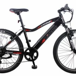 Dallingridge Diablo Integrated Hardtail Electric Mountain Bike, 26" Wheel - Gloss Black/Red