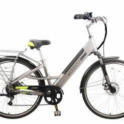 Dallingridge Harlow Step Through Hybrid Electric Bike, 700c Wheel, 6 Speed - Satin Silver