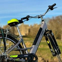 Dallingridge Harlow Step Through Hybrid Electric Bike, 700c Wheel, 6 Speed - Satin Silver -Cheap Hybrid Electric Bikes Store dallingridge harlow st trekking electric bike x 42456