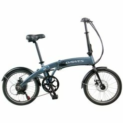 Dawes Arc-II Unisex 20" Folding Electric Bike 6.6Ah - 15" Frame, 6 Speed - Satin Pearl Blue