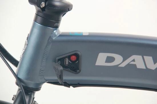 Dawes Arc-II Unisex 20" Folding Electric Bike 6.6Ah - 15" Frame, 6 Speed - Satin Pearl Blue 8 Dawes Arc-II Unisex 20" Folding Electric Bike 6.6Ah - 15" Frame, 6 Speed - Satin Pearl Blue - Image 6