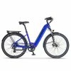 Ex Demo Wisper Wayfarer H7 Hub Drive Step Through Hybrid Electric Bike, 27.5" Wheel, 450Wh - Blue 2 Ex Demo Wisper Wayfarer H7 Hub Drive Step Through Hybrid Electric Bike, 27.5" Wheel, 450Wh - Blue -Cheap Hybrid Electric Bikes Store demo wisper wayfarer h7 x 42137 1