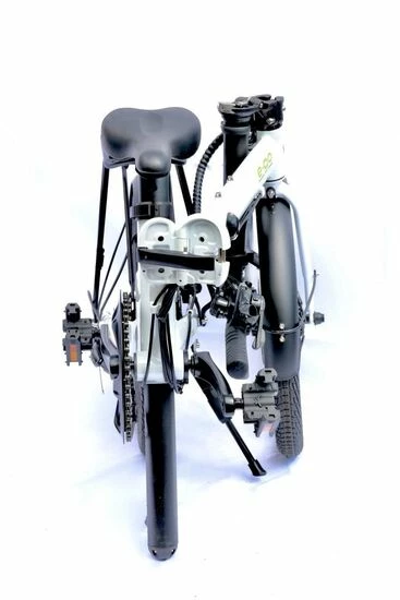 E-Go Lite+ Folding Electric Bike, 20" Wheel, 7 Speed, 7Ah Battery - White 5 E-Go Lite+ Folding Electric Bike, 20" Wheel, 7 Speed, 7Ah Battery - White - Image 3