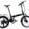 E-Go Lite+ Folding Electric Bike, 20" Wheel, 7 Speed, 7Ah Battery - Black