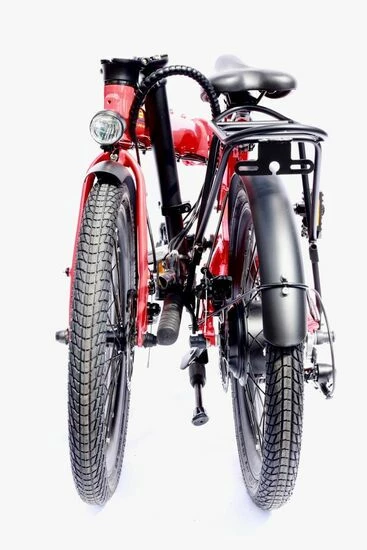 E-Go Lite+ Folding Electric Bike, 20" Wheel, 7 Speed, 7Ah Battery - Red 5 E-Go Lite+ Folding Electric Bike, 20" Wheel, 7 Speed, 7Ah Battery - Red - Image 3