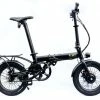 E-Go Lite Mini Compact Folding Electric Bike, 16" Wheel, Single Speed - Black -Cheap Hybrid Electric Bikes Store e go lite mini folding electric bike x 43359