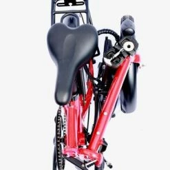 E-Go Lite Mini Compact Folding Electric Bike, 16" Wheel, Single Speed - Gloss Red -Cheap Hybrid Electric Bikes Store e go lite mini folding electric bike x 43385