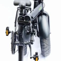 E-Go Max+ Fat Tyre Folding Electric Bike, 20" Wheel, 14Ah Battery, 7 Speed - Black -Cheap Hybrid Electric Bikes Store e go max fat tyre folder x 43366 1