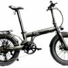 E-Go Max+ Fat Tyre Folding Electric Bike, 20" Wheel, 14Ah Battery, 7 Speed - Black -Cheap Hybrid Electric Bikes Store e go max fat tyre folder x 43368