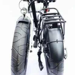 E-Go Max+ Fat Tyre Folding Electric Bike, 20" Wheel, 14Ah Battery, 7 Speed - White -Cheap Hybrid Electric Bikes Store e go max fat tyre folder x 43373