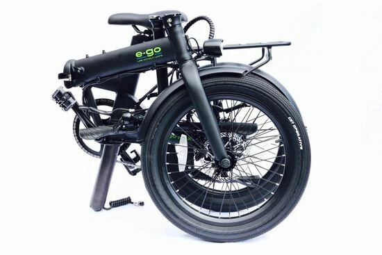 E-Go Max Folding Electric Bike, 20" Wheel, 14Ah Samsung Battery - Black 5 E-Go Max Folding Electric Bike, 20" Wheel, 14Ah Samsung Battery - Black - Image 3