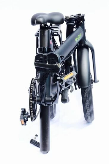 E-Go Max Folding Electric Bike, 20" Wheel, 14Ah Samsung Battery - Black 7 E-Go Max Folding Electric Bike, 20" Wheel, 14Ah Samsung Battery - Black - Image 5