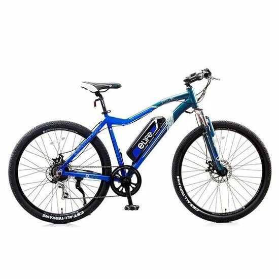 ELiFe Peak Electric Mountain Bike, 27.5" Wheel, 8.8Ah Battery, 250w - Blue 3 ELiFe Peak Electric Mountain Bike, 27.5" Wheel, 8.8Ah Battery, 250w - Blue
