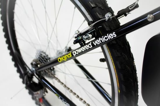 Cyclotricity Elysium Relay Cross-Bar Electric Mountain Bike 26" Wheel, 6 Speed - Black / White 9 Cyclotricity Elysium Relay Cross-Bar Electric Mountain Bike 26" Wheel, 6 Speed - Black / White - Image 7