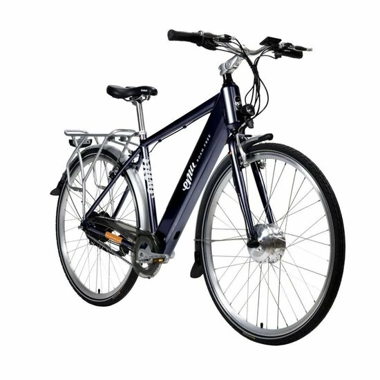 Emu Classic MK3 Crossbar Electric Bike, 700c Wheel - Navy 4 Emu Classic MK3 Crossbar Electric Bike, 700c Wheel - Navy - Image 2