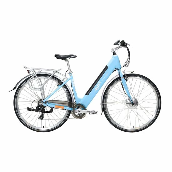Emu Classic MK3 Step Through Electric Bike, 700c Wheel - Light Blue 3 Emu Classic MK3 Step Through Electric Bike, 700c Wheel - Light Blue