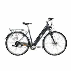 Emu Classic MK3 Step Through Electric Bike, 700c Wheel - Grey