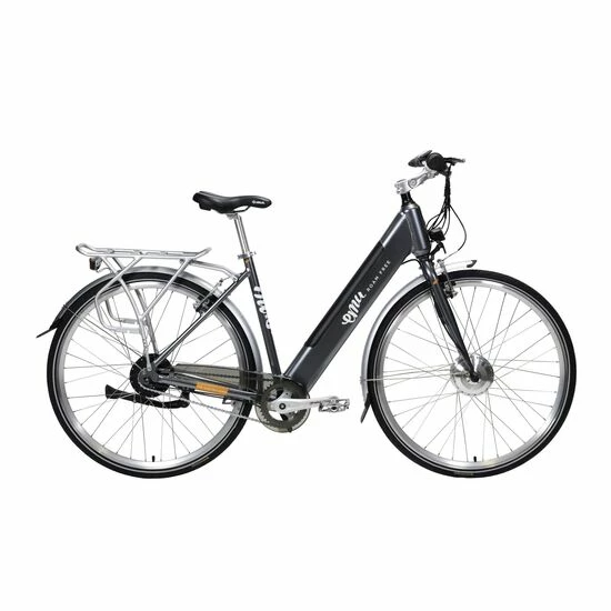 Emu Classic MK3 Step Through Electric Bike, 700c Wheel - Grey 3 Emu Classic MK3 Step Through Electric Bike, 700c Wheel - Grey