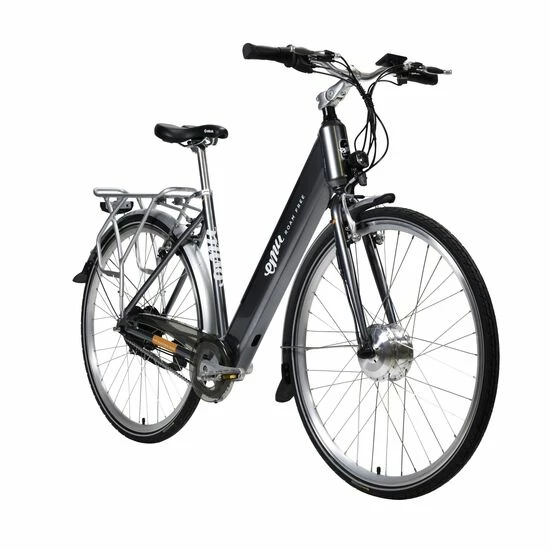 Emu Classic MK3 Step Through Electric Bike, 700c Wheel - Grey 4 Emu Classic MK3 Step Through Electric Bike, 700c Wheel - Grey - Image 2
