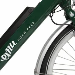 Emu Crossbar Hybrid City Electric Bike - British Racing Green New Spec -Cheap Hybrid Electric Bikes Store emu crossbar e bike racing green x 39455