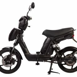 Eskuta SX-250 Moped Style EAPC Electric Bike (Series 3) - Matte Black -Cheap Hybrid Electric Bikes Store eskuta sx 250 moped style e bike x 42297