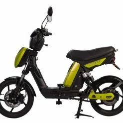 Eskuta SX-250 Moped Style EAPC Electric Bike (Series 3) - Matte Acid Yellow -Cheap Hybrid Electric Bikes Store eskuta sx 250 moped style e bike x 42307 1
