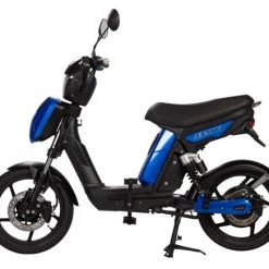 Eskuta SX-250 Moped Style EAPC Electric Bike (Series 3) - Gloss Blue -Cheap Hybrid Electric Bikes Store eskuta sx 250 moped style e bike x 42313 1