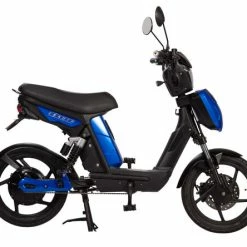 Eskuta SX-250 Moped Style EAPC Electric Bike (Series 3) - Gloss Blue -Cheap Hybrid Electric Bikes Store eskuta sx 250 moped style e bike x 42314 1