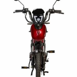 Eskuta SX-250 Moped Style EAPC Electric Bike (Series 3) - Gloss Cherry Red -Cheap Hybrid Electric Bikes Store eskuta sx 250 moped style e bike x 42316