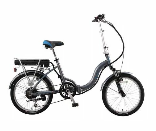 Ex Demo Basis Osprey Folding Low Step Electric Bike, 8.8Ah / 14Ah - Grey 3 Ex Demo Basis Osprey Folding Low Step Electric Bike, 8.8Ah / 14Ah - Grey