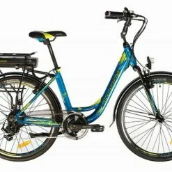 Ex Demo Crussis E-City 1.9 Alloy Step Through Electric Bike 17" - 13Ah