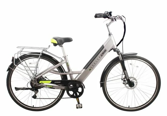 Ex Demo Dallingridge Harlow Step Through Hybrid Electric Bike, 700c Wheel, 6 Speed - Satin Silver 3 Ex Demo Dallingridge Harlow Step Through Hybrid Electric Bike, 700c Wheel, 6 Speed - Satin Silver