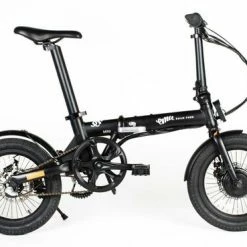 Ex Demo Emu Mini Folding Electric Bike 16" Wheel, 3 Speed Hub Gear, 5.2Ah - Black
