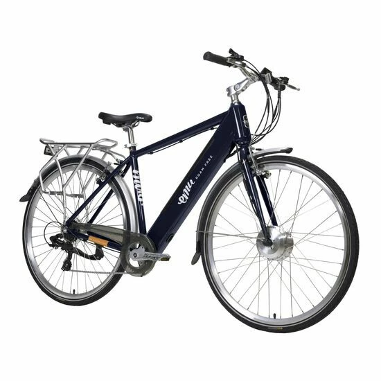 Ex Demo Emu Roam MK2 Crossbar Hybrid Electric Bike 2021, 10.4Ah - Navy Blue 4 Ex Demo Emu Roam MK2 Crossbar Hybrid Electric Bike 2021, 10.4Ah - Navy Blue - Image 2