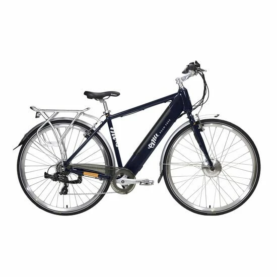 Ex Demo Emu Roam MK2 Crossbar Hybrid Electric Bike 2021, 10.4Ah - Navy Blue 3 Ex Demo Emu Roam MK2 Crossbar Hybrid Electric Bike 2021, 10.4Ah - Navy Blue