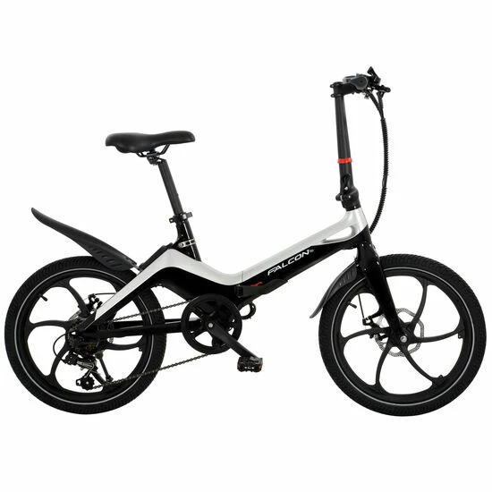 Ex Demo Falcon Flo Folding Electric Bike, 20" Wheel, 7.8Ah Integrated Battery - Black/Silver 3 Ex Demo Falcon Flo Folding Electric Bike, 20" Wheel, 7.8Ah Integrated Battery - Black/Silver