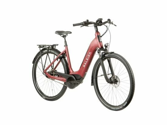 Ex Demo Raleigh Motus Tour Hub Low Step Electric Bike 2022, 51cm - Red 4 Ex Demo Raleigh Motus Tour Hub Low Step Electric Bike 2022, 51cm - Red - Image 2