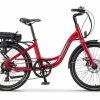 Ex Demo Wisper 705 Step Through Electric Bike 24" Wheel, 575Wh - Red -Cheap Hybrid Electric Bikes Store ex demo wisper 705 st e bike x 43327 1