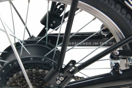 Falcon Compact 20" Folding Commuter Electric Bike, 10Ah, 6 Speed - Gloss Black 5 Falcon Compact 20" Folding Commuter Electric Bike, 10Ah, 6 Speed - Gloss Black - Image 3