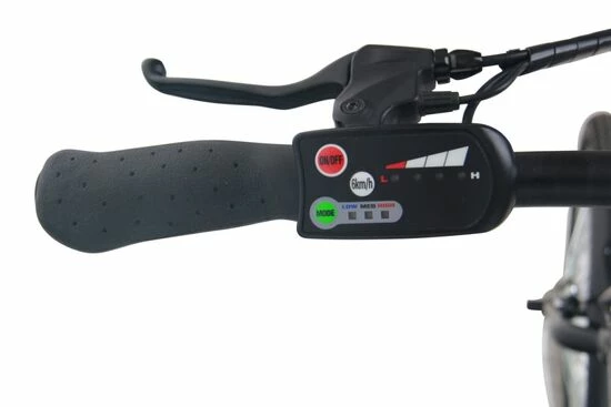 Falcon Compact 20" Folding Commuter Electric Bike, 10Ah, 6 Speed - Gloss Black 6 Falcon Compact 20" Folding Commuter Electric Bike, 10Ah, 6 Speed - Gloss Black - Image 4