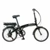 Falcon Compact 20" Folding Commuter Electric Bike, 10Ah, 6 Speed - Gloss Black -Cheap Hybrid Electric Bikes Store falcon compact 20 folding commuter x 40479 1