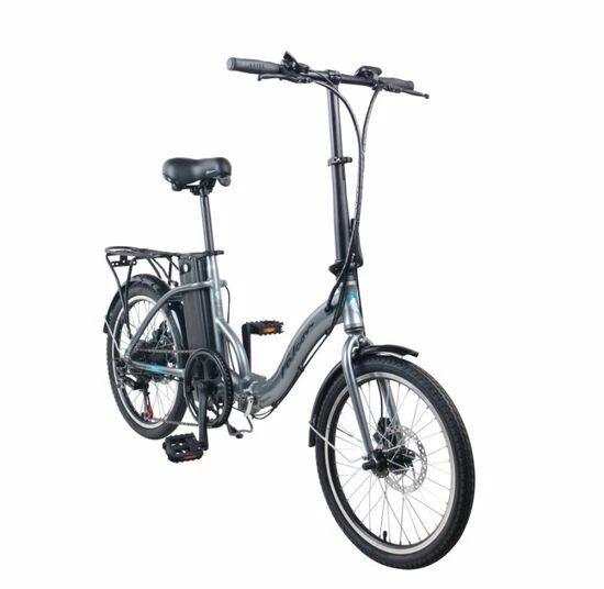 Falcon Crest 20" Folding Electric Bike 10Ah, 6 Speed - Grey 4 Falcon Crest 20" Folding Electric Bike 10Ah, 6 Speed - Grey - Image 2