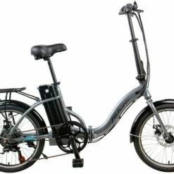 Falcon Crest 20" Folding Electric Bike 10Ah, 6 Speed - Grey