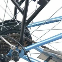 Falcon Serene Step Through Electric Bike, 10Ah, 6 Speed, 26" Wheel - Pearl Blue -Cheap Hybrid Electric Bikes Store falcon serene st electric bike x 39798 1