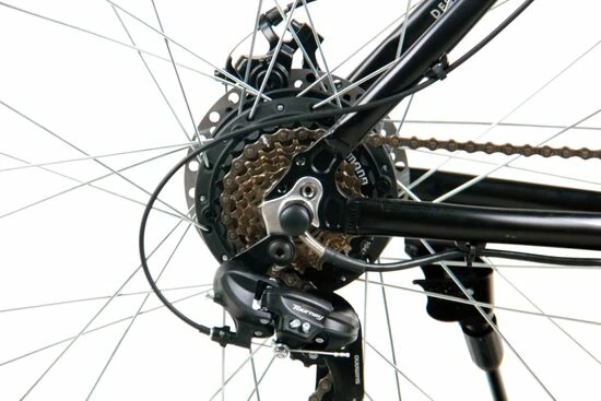 Falcon Turbine Electric Hard Tail Mountain Bike 10Ah, 27.5" Wheel, 21 Speed - Stealth Black 4 Falcon Turbine Electric Hard Tail Mountain Bike 10Ah, 27.5" Wheel, 21 Speed - Stealth Black - Image 2