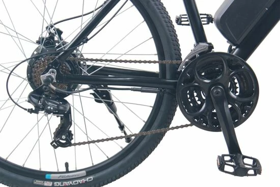 Falcon Turbine Electric Hard Tail Mountain Bike 10Ah, 27.5" Wheel, 21 Speed - Stealth Black 7 Falcon Turbine Electric Hard Tail Mountain Bike 10Ah, 27.5" Wheel, 21 Speed - Stealth Black - Image 5