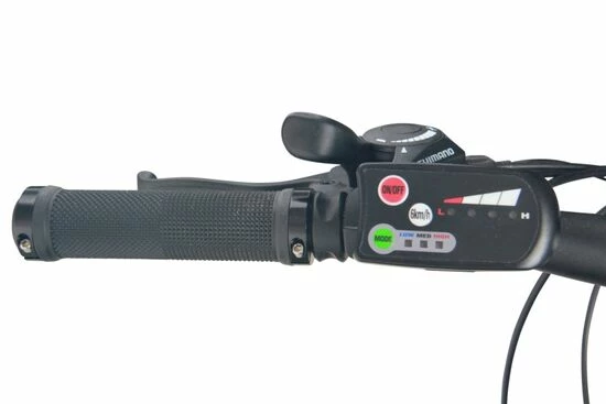 Falcon Turbine Electric Hard Tail Mountain Bike 10Ah, 27.5" Wheel, 21 Speed - Stealth Black 10 Falcon Turbine Electric Hard Tail Mountain Bike 10Ah, 27.5" Wheel, 21 Speed - Stealth Black - Image 8